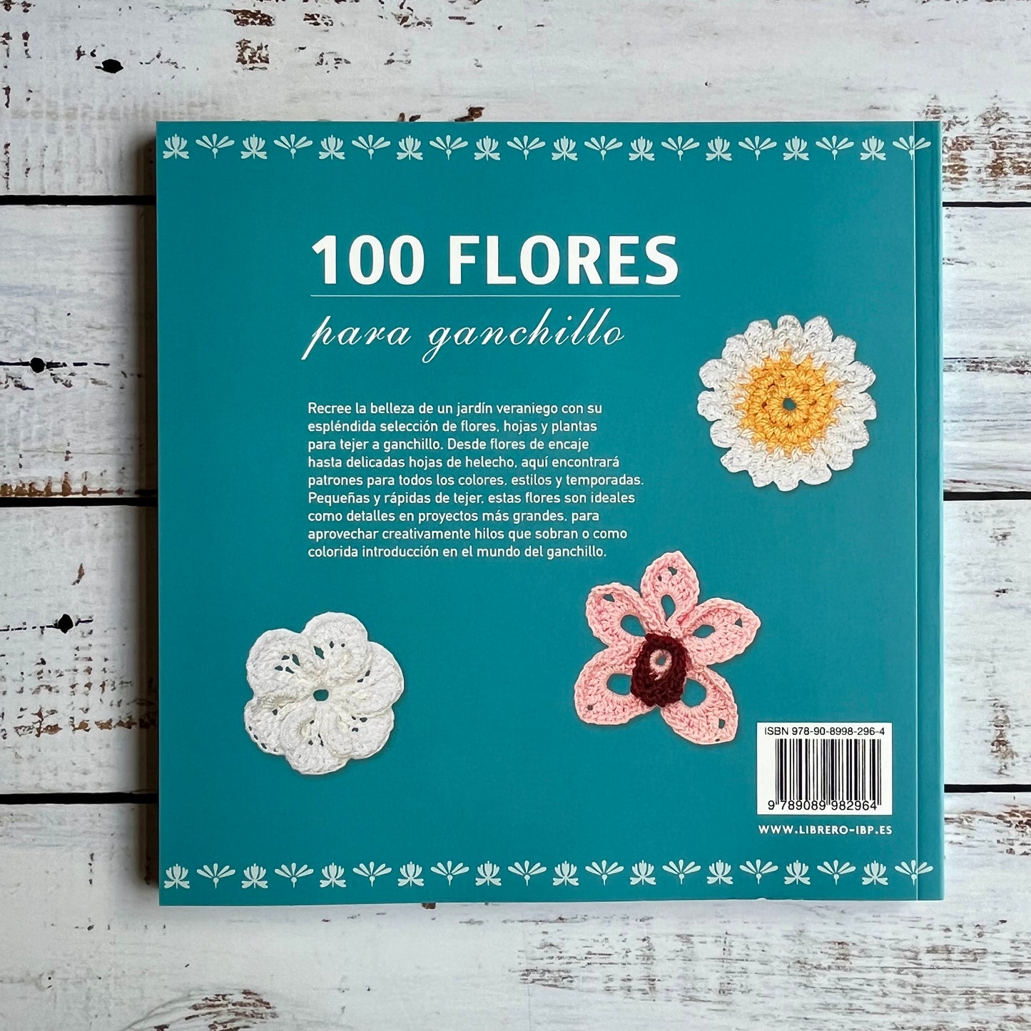 100 Flores para ganchillo (crochet)