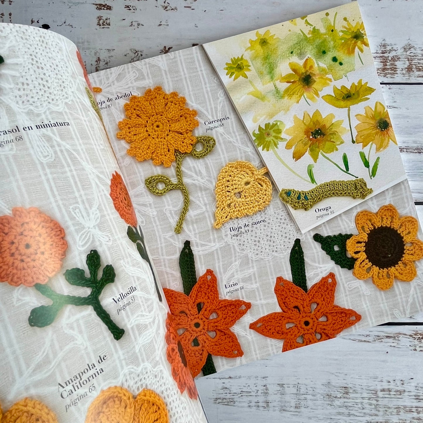 100 Flores para ganchillo (crochet)