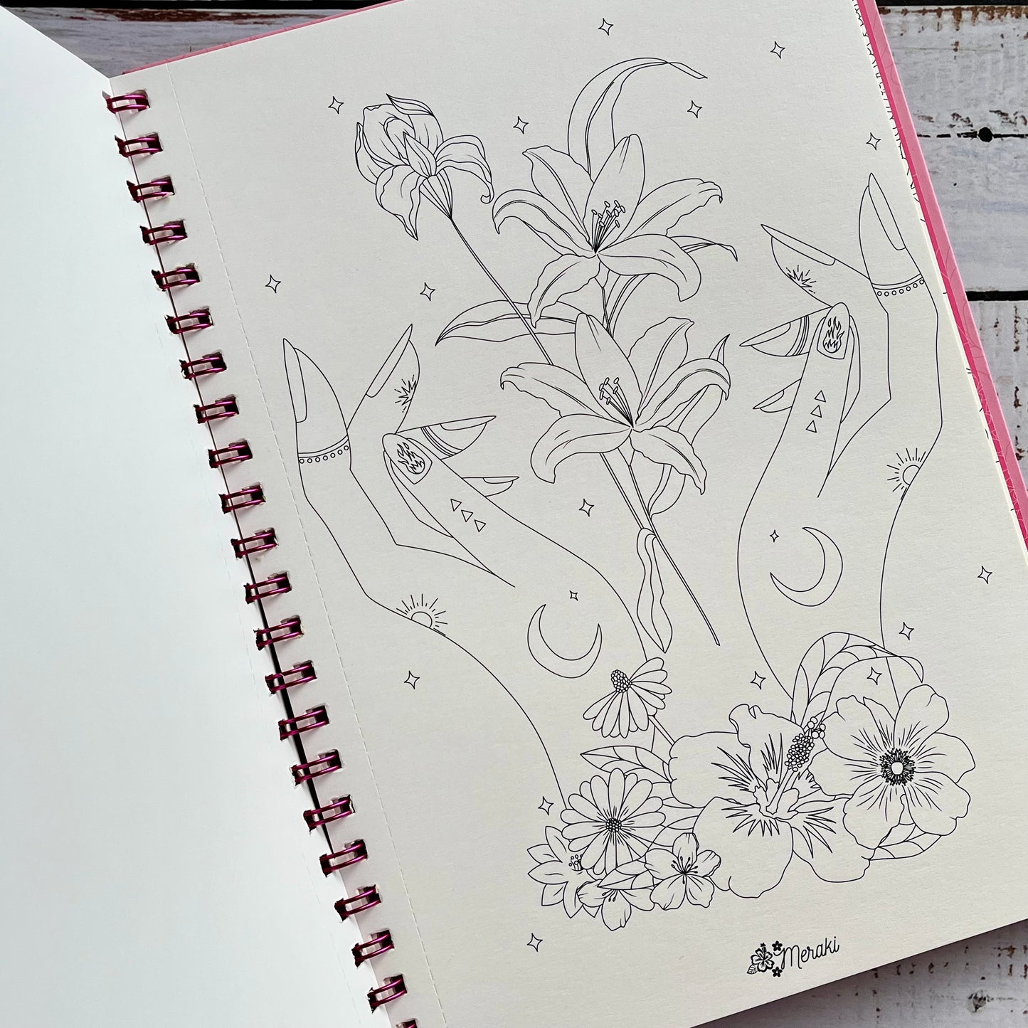 Aflorarte. Libro para colorear