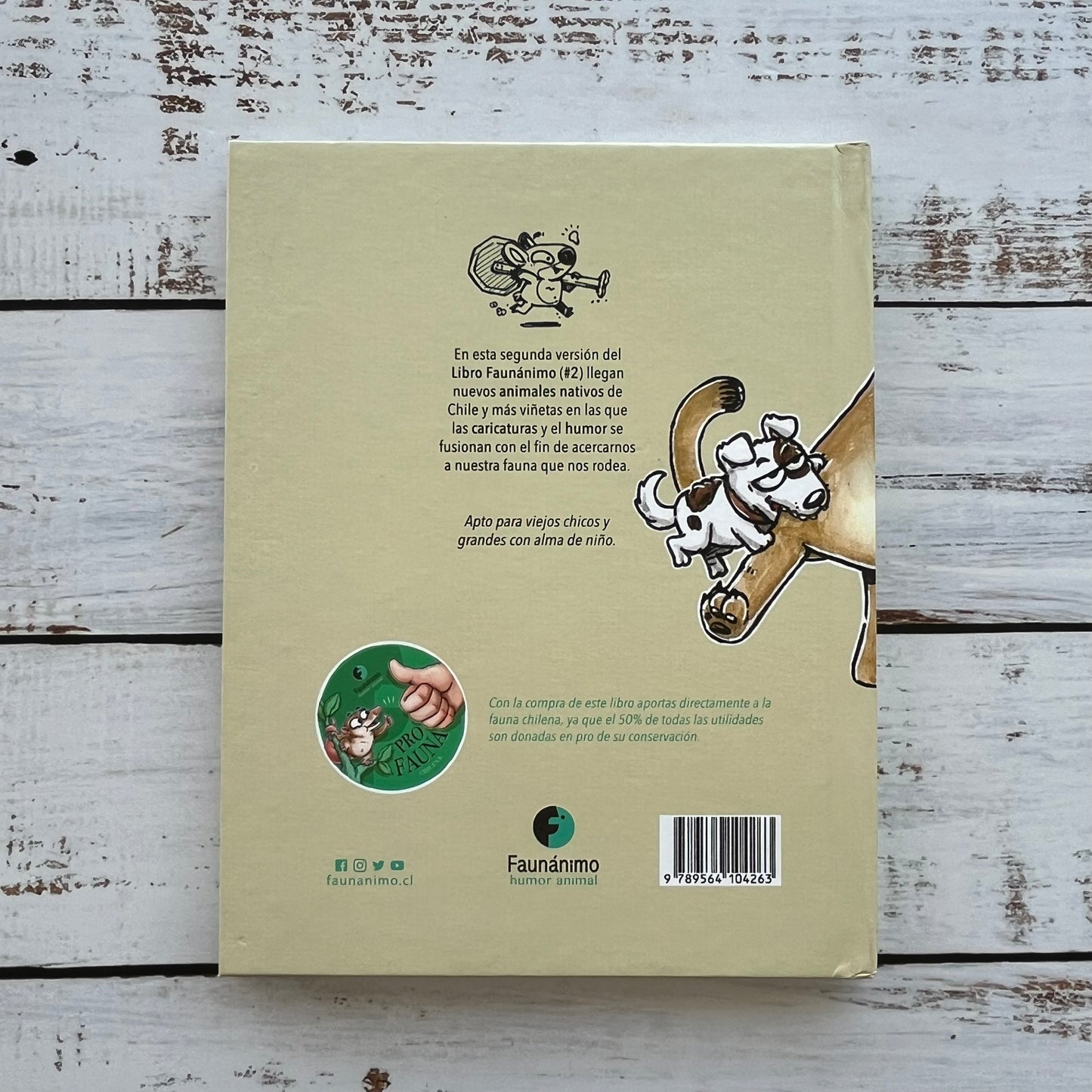 Faunánimo 2. La fauna chilena en caricaturas