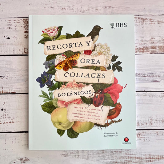 Recorta y crea collages botánicos