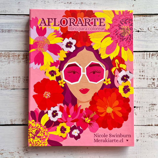 Aflorarte. Libro para colorear